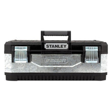 Load image into Gallery viewer, STANLEY GALVANISED METAL TOOLBOX 20IN 1-95-618