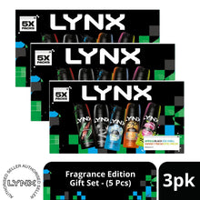 Load image into Gallery viewer, LYNX Fragrance Edition Gift Set 5 piece, Choose your pack 1,2,3 or 4