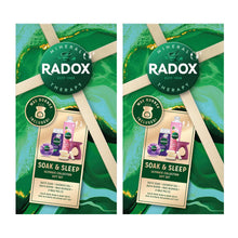 Load image into Gallery viewer, Radox Soak &amp; Sleep ShowerGel, BathSoak &amp; BathBomb Gift Set for Her w/ Wax Burner