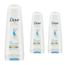 Load image into Gallery viewer, Dove Daily Moisture Light Conditioner Everyday Care For Fine Hair 350ml, 3pack