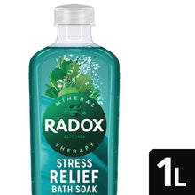 Load image into Gallery viewer, Radox Mineral Therapy Bath Soak Stress Relief, Rosemary &amp; Eucalyptus Scent 6x1L