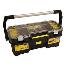 Load image into Gallery viewer, STANLEY TOOLBOX 24IN WITH ORGANISER LID