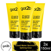 Load image into Gallery viewer, 1x, 2x, 3x or 4x of 150ml Schwarzkopf Got2b Glued Water Resistant Spiking Glue