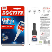 Load image into Gallery viewer, Loctite Super Glue Precision Durable &amp; Extra Long for Multi Material, 5g