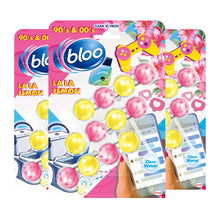 Load image into Gallery viewer, Bloo Power Active Toilet Rim Block 70s&amp;80s or 90s&amp;00s Spring Limited Edition