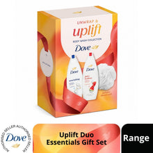 Load image into Gallery viewer, DOVE Unwrap &amp; Uplift Body Wash Gift Set 2 piece, Choose your pack 1,2,3 or 4
