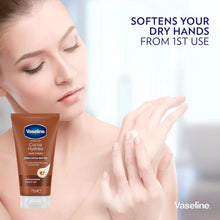 Load image into Gallery viewer, Vaseline Hand Cream Intensive Care Pure Cocoa Butter Cocoa Hydrate 75ml, 3 Pack