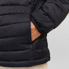 Load image into Gallery viewer, Jack &amp; Jones Jwhwayne Hood Puffer Jacket Mens XL Black Insulated Outerwear