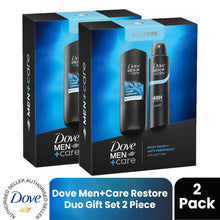 Load image into Gallery viewer, Dove Men+Care Restore Duo Gift Set 2 piece, Choose Your Pack Size 1,2,3 or 4