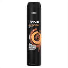 Load image into Gallery viewer, Lynx XXL Dark Temptation 48-Hour High Definition Body Spray Deodorant, 6x250ml