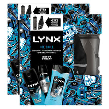 Load image into Gallery viewer, Lynx DON'T SWEAT Ice Chill Collection Gift Set for Him with Gym Towel &amp; Bottle