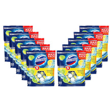 Load image into Gallery viewer, 10x Domestos Power 5 Lime Toilet Rim Blocks for LongLasting Protection 55g,Pkof5