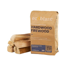 Load image into Gallery viewer, Ecoblaze Kiln-Dried Firewood 9x20L, Eco Fuel Ready to Burn Logs for Wood Burner