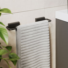 Load image into Gallery viewer, Cosmic Towel Rail Black Matte | Screws Install | 30.8x6.5x3.2 cm