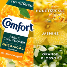 Load image into Gallery viewer, Comfort Botanical Fabric Conditioner Summer Bouquet Softner 960ml 64 Washes, 2pk