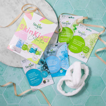 Load image into Gallery viewer, Simple Skin Kind Sheet Mask Collection 4Pcs Gift Set for Her with Soft Headband