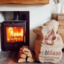 Load image into Gallery viewer, Ecoblaze Kiln Dried Hardwood Firewood Logs 50L for Wood Burner &amp; Pizza Oven