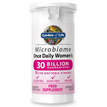 Load image into Gallery viewer, Garden of Life Microbiome Once Daily Women’s Probiotic 30 Vegan Food Supplement