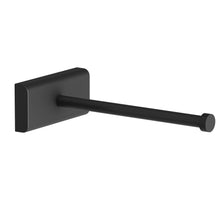 Load image into Gallery viewer, COSMIC Toilet Roll Holder Black Matte, Screw Mount, 7.1x13.4x3.2 cm