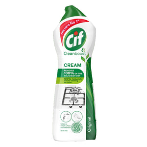 Cif Cleanboost Cream Original Multipurpose Cleaner for Multi surfaces 750ml, 3pk