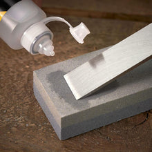 Load image into Gallery viewer, STANLEY 5002 B/E CHISEL SET 4PC + OILSTONE
