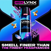 Load image into Gallery viewer, Lynx Fine Fragrance Blue Lavender Bundle Premium Deodorant Body Spray for Men