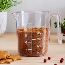 Load image into Gallery viewer, 2x SmartStore Clear Volume Markings Measuring Cup With An Easy-to-Pour Spout, 1L