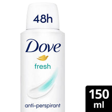 Load image into Gallery viewer, Dove Fresh Care Anti-Perspirant Deo Spray for 48Hrs Protection 150ml, 24 Pack
