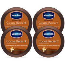 Load image into Gallery viewer, Vaseline Intensive Care Cocoa Radiant Body Butter 250ml Cocoa Shea Dry Skin, 4Pk