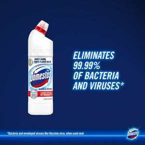 Domestos Thick Bleach White & Sparkle Disinfectant Multi-Purpose Cleaner, 3x750ml