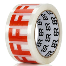 Load image into Gallery viewer, Fragile Tape 48mm x 66m Packing Tape for Parcels &amp; Boxes, 24 Rolls