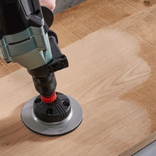 Load image into Gallery viewer, wolfcraft Stationary Sanding Set for Power Drills to Use Drill as Sander, 14 Pcs