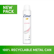 Load image into Gallery viewer, Dove Powder Anti-Perspirant with 48H Sweat Protection Deo for Women 200ml, 6pk