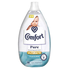 Load image into Gallery viewer, Comfort Pure Ultimate Ultra-Concentrated Fabric Conditioner Fresh&amp;Mild 6x 58W