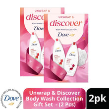 Load image into Gallery viewer, DOVE Unwrap &amp; Discover Body Wash Gift Set 2 piece, Choose your pack 1,2,3 or 4