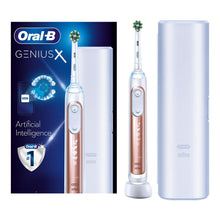 Load image into Gallery viewer, Oral-B Genius X Bluetooth Smart Rechargeable Toothbrush, Rose Gold