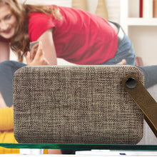 Load image into Gallery viewer, Soundz Fabric Bluetooth V4.1 Active Portable Speaker SZ250 &amp; SZ300[SZ300 - Brown]