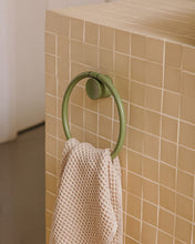 Load image into Gallery viewer, Cosmic Geyser Hand Towel Ring Matt Black