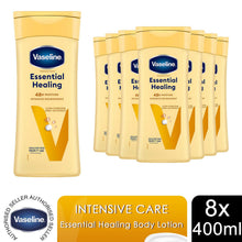 Load image into Gallery viewer, Vaseline Intensive Care Body Lotion Essential Healing for Dry Skin 400ml, 8 Pack