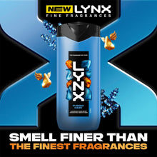 Load image into Gallery viewer, Lynx Fine Fragrance Indigo Haze Body Wash Premium Scent Lavender Musk 400ml, 6PK