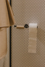Load image into Gallery viewer, COSMIC Toilet Roll Holder Black Matte, Screw Mount, 28.8x7.8x5 cm