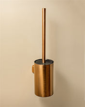 Load image into Gallery viewer, Cosmic Architect Toilet Brush | Wall-Mounted | Brushed Copper