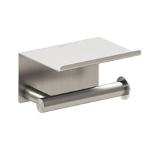 Load image into Gallery viewer, COSMIC Architect Toilet Roll Holder w/ Cover | Matte Steel | Wall Mount