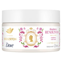 Load image into Gallery viewer, Dove Bridgerton Limited Edition Body Scrub Raspberry Exfoliator 225ml, 4pk