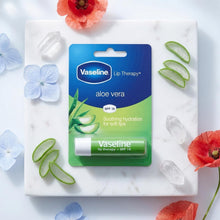 Load image into Gallery viewer, Vaseline Lip Balm Stick Aloe Vera 4g, 4 Pack Lip Therapy Moisturising Lip Care