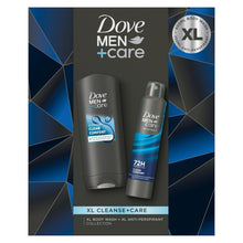 Load image into Gallery viewer, Dove Men+Care Cleanse+Care XL Duo Gift Set 2 piece, Choose your pack 1,2,3 or 4