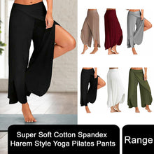 Load image into Gallery viewer, Super Soft Cotton Spandex Harem Style Yoga Pilates Pants, Choose Your Type