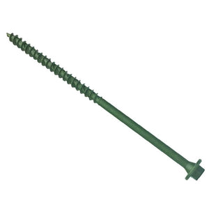 Hexagonal/TORX Compatible Timber T30 Screws Green 7x200mm Tub 50