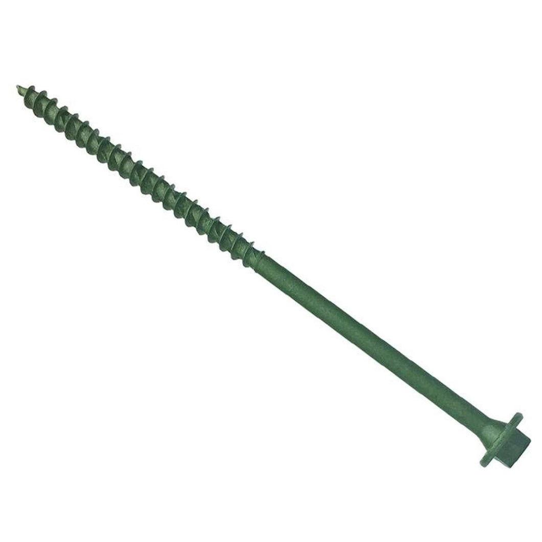 Hexagonal/TORX Compatible Timber T30 Screws Green 7x200mm Tub 50