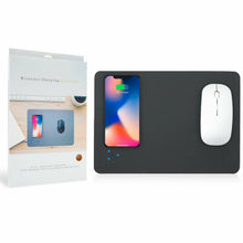 Load image into Gallery viewer, Aquarius Wireless Charging Pad for Mouse and Cell Phone charging, Black